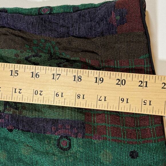 Christopher & Banks Tapestry Jacket Multicolor Bronze Button Women’s Small - Picture 7 of 8